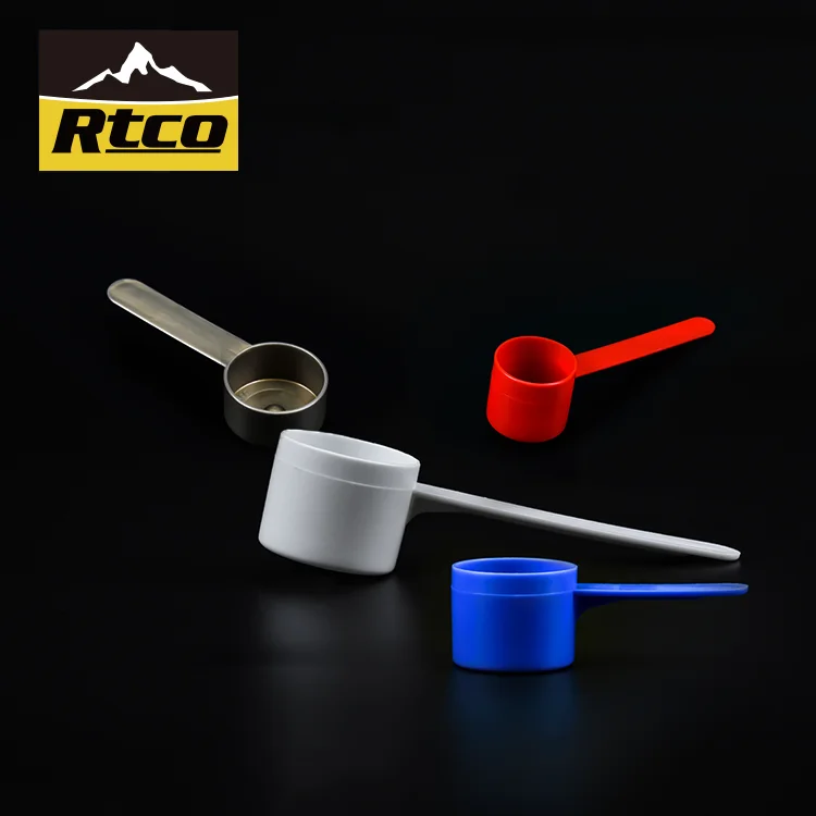 RTCO biodegradable pp  plastic measuring spoon for powder or food