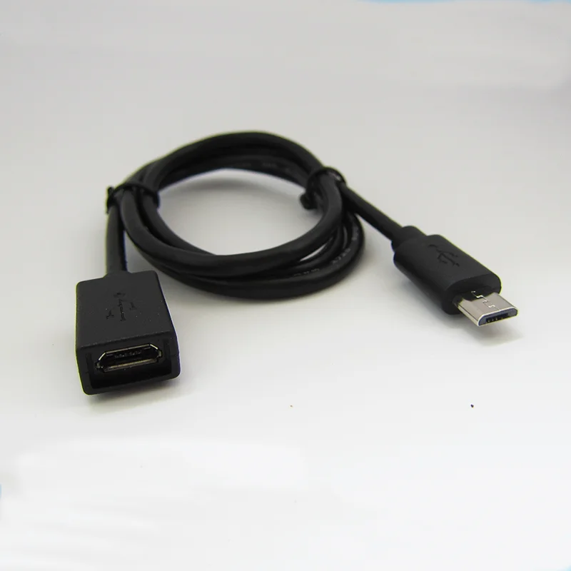 Micro 5Pin Male to USB 2.0 Female cable OTG Cable for android mobile phone USB Female to Micro Male On The Go Adapter