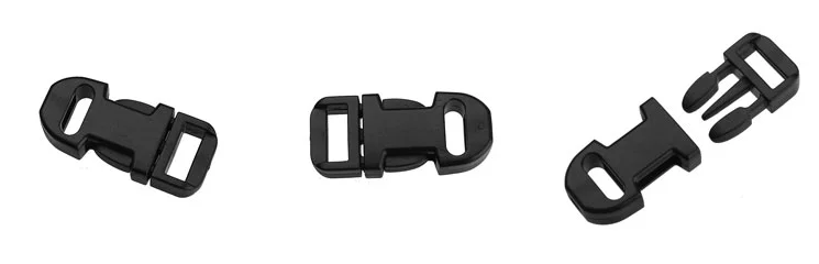 10mm Small Mini Screws Plastic Buckle Sliders for Belt