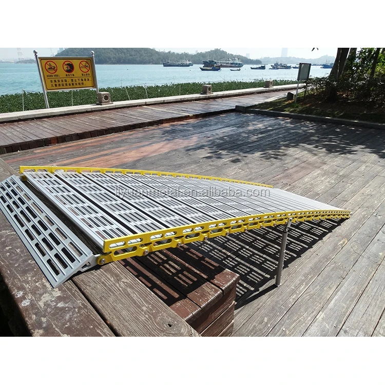 High quality aluminum folding truck ramps fold up ramps for wheelchair