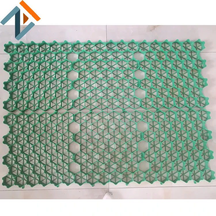 70 мм HDPE травяная сетка для парковки автомобилей