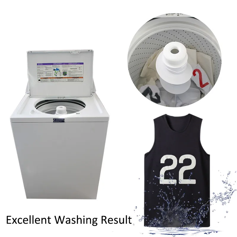 Custom logo  iron on letters and name numbers heat transfer sticker for soccer jersey t-shirt