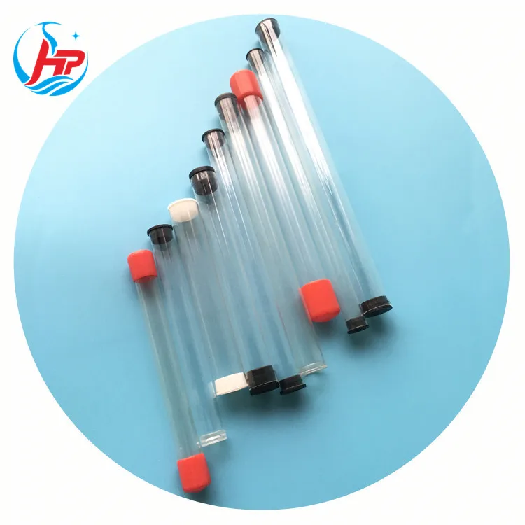Custom clear tube plastic packaging plastic tubing