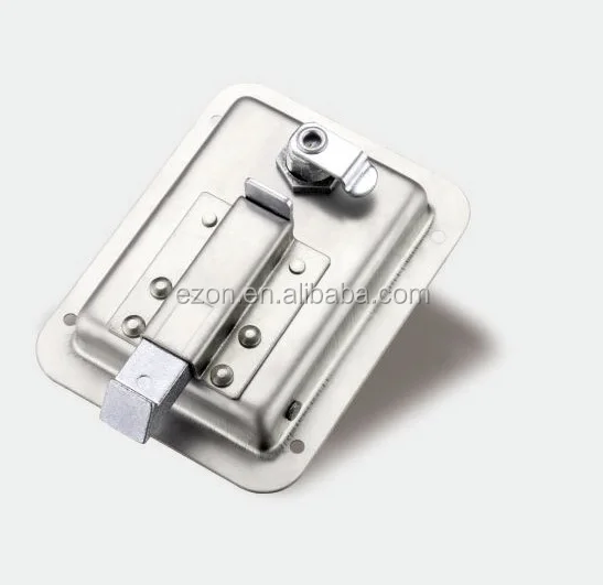 Stainless steel Toolbox Paddle Lock/Metal Panel box lock/Electrical  box panel handle lock car lock
