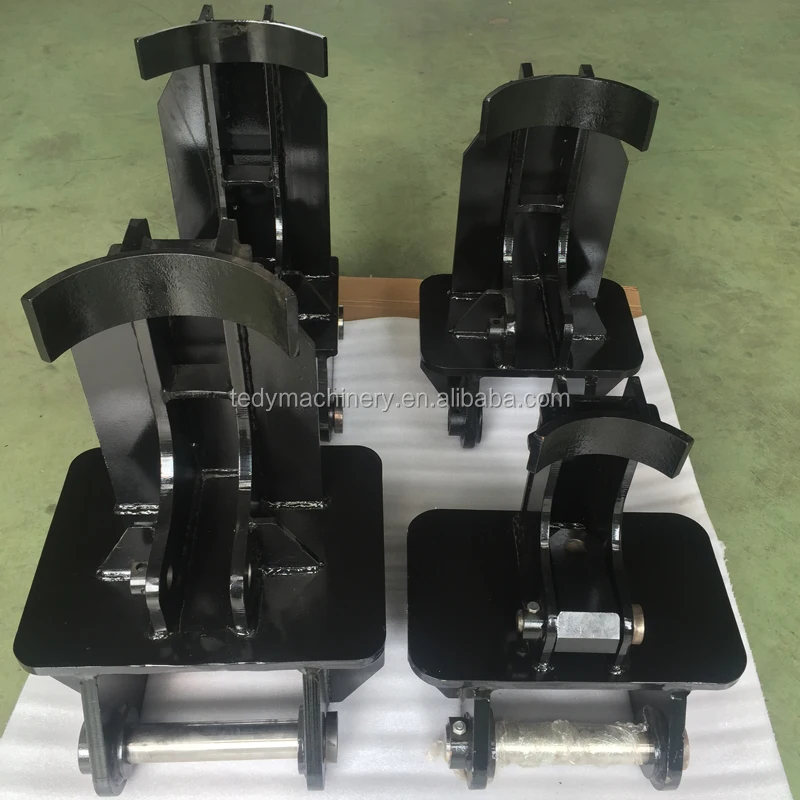 Small excavator mounted tree planting earth auger drill with tungsten drilling bit