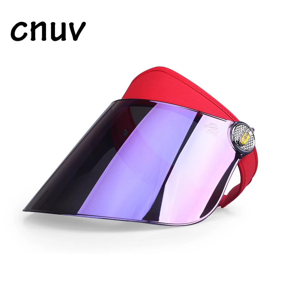 2023 summer outdoor visor cap transparent Customized Sunshade cap hat UV Protection sun visor