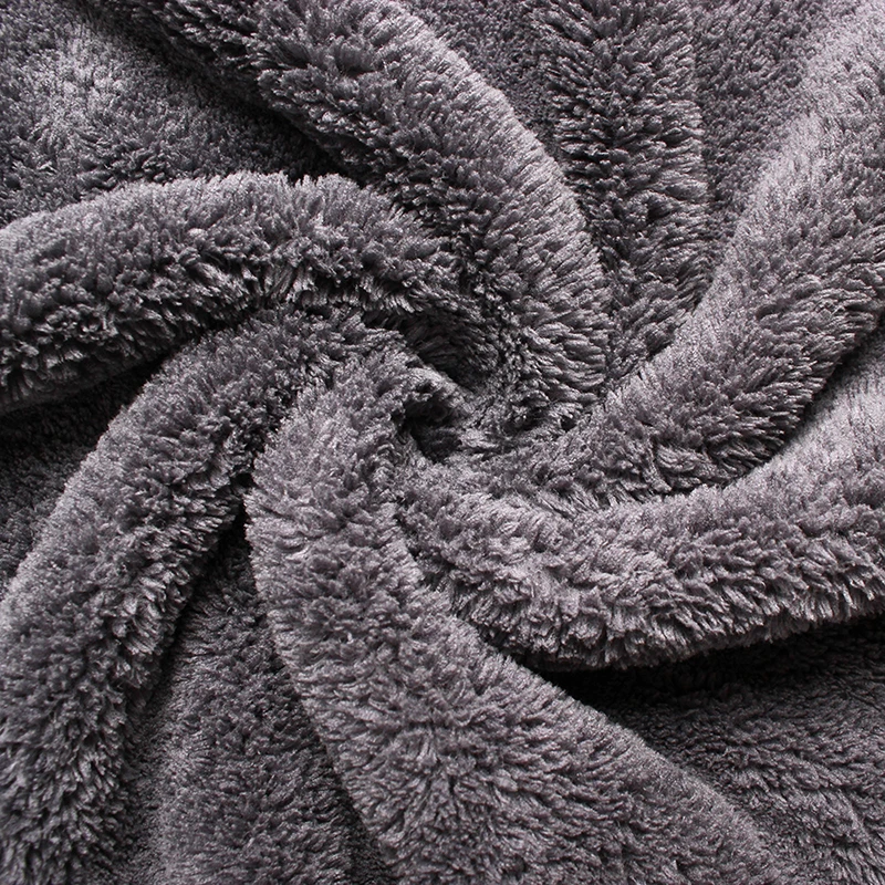 Square durable Thickening Coral fleece cleaning car rollos toalla micro fibra towel