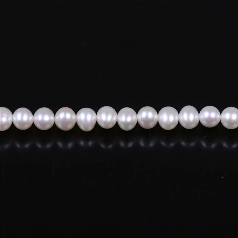 Natural genuine multipurpose  freshwater pearl jewelry AA grade potato shape fresh water pearl strand