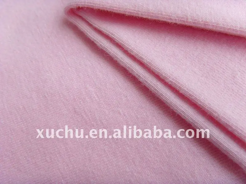 
solid single jersey 95 cotton 5 spandex fabric 