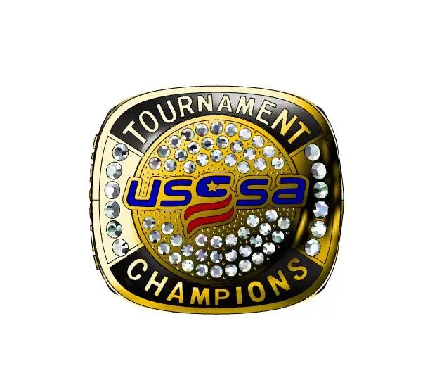 Custom Your Design USA usssa TOURNAMENT FINALIST CHAMPIONS Silver  Stock