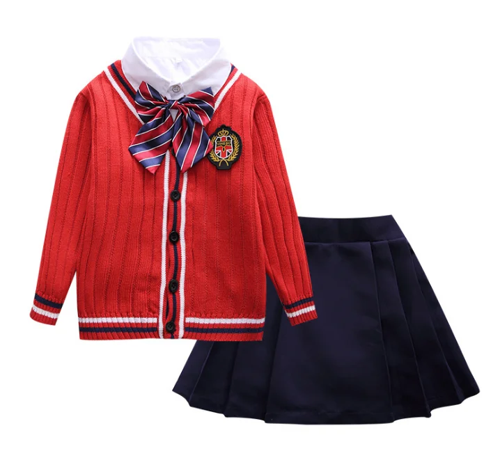 Kindergarten/Primary/high School Uniforms with shirts,jumper,pants and skirts