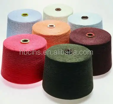 
black dyed pure virgin yarn colored 100% Polyester Spun Yarn factory price 