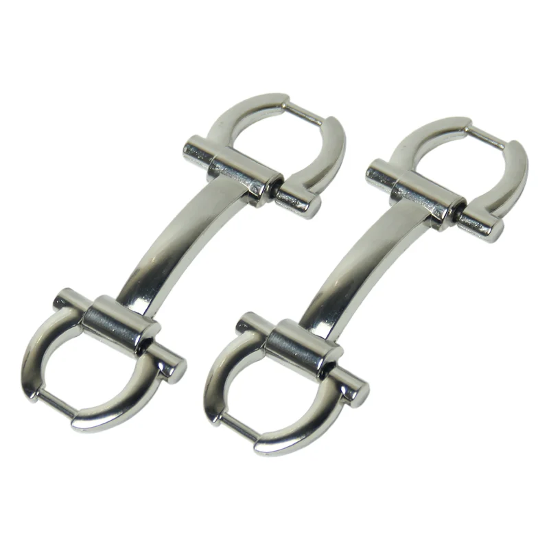 Никель металл обуви цепи аксессуары туфли с пряжкой