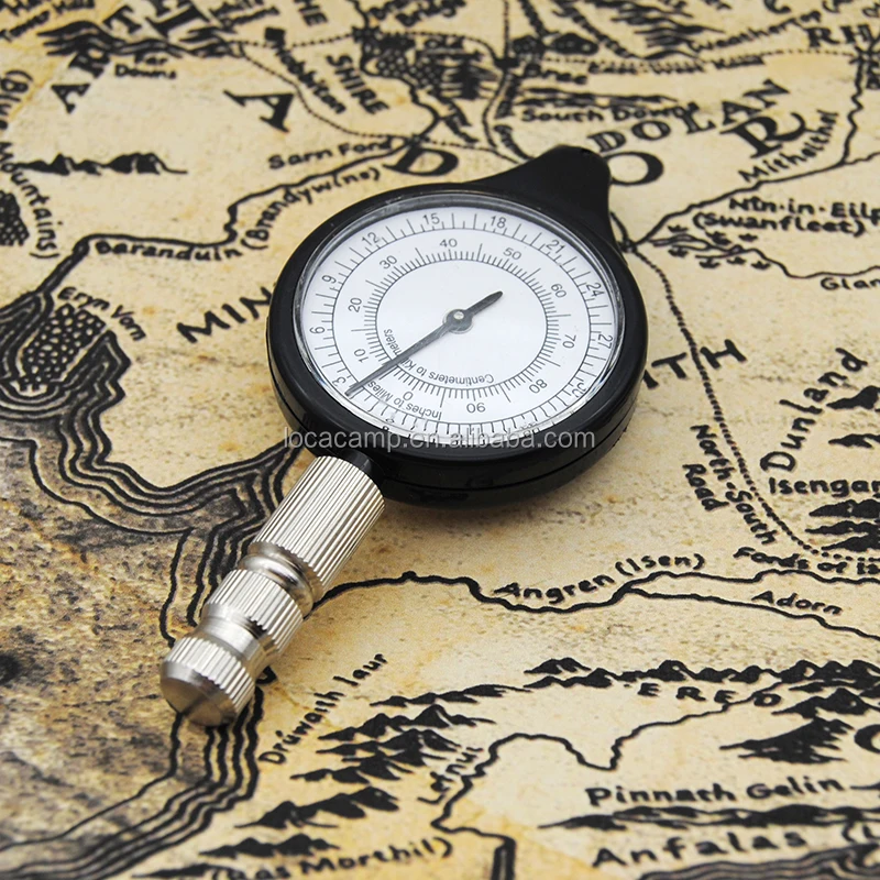 Map measurer curvimeter map opisometer chartometer Map Distance Calculator