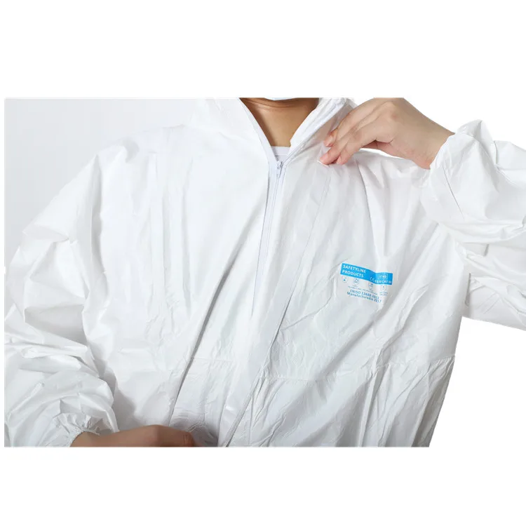 
Cheap disposable PP/SMS/Microporous Film SF non woven working safety coveralls 