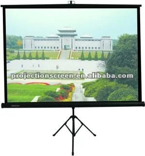 портативный белая матовая штатив проекционный экран с штатив из алюминиевого сплава