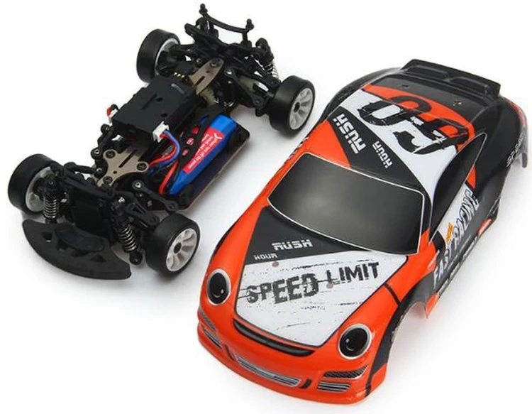 
35KMH high speed remote control car 4WD WLtoys A252 RTR 1/24 RC Racing Car 