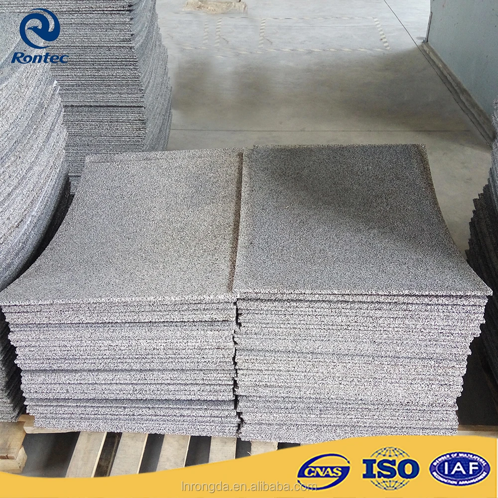 
Porous aluminum foam panel for building exterior wall or decorative 