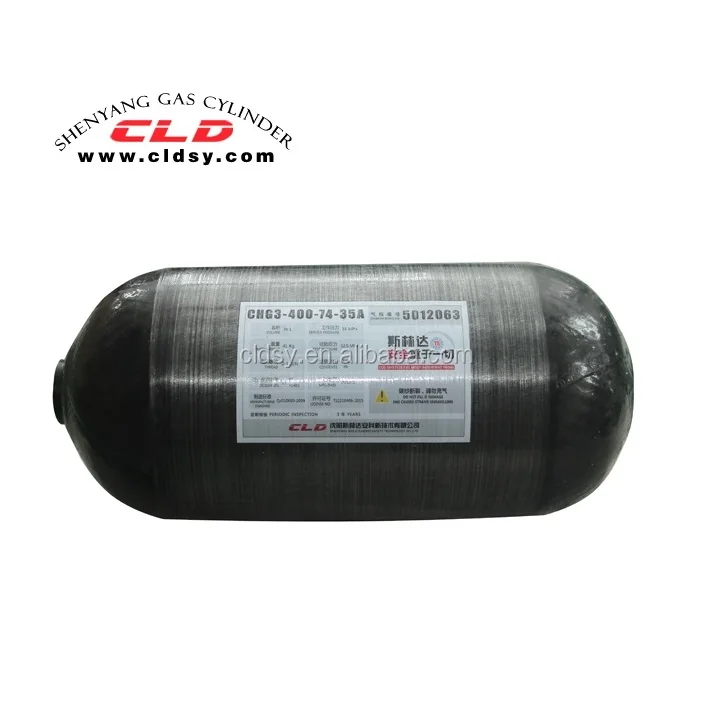 
52L 70MPa Vehicle Use Compressed Natrual Gas Fuel CHG III Type 3 Cylinder 