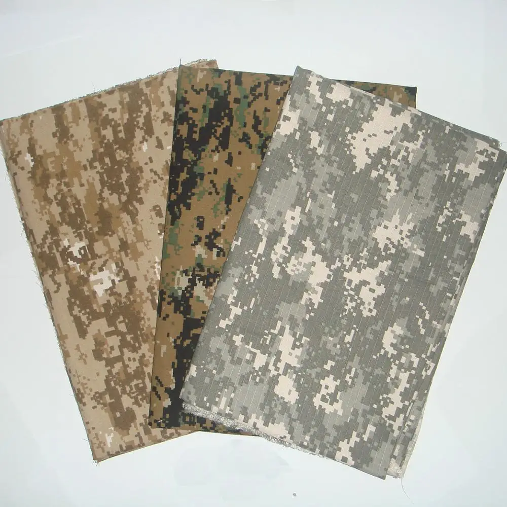 
polyester and cotton camouflage camo printing fabric for soldiers 