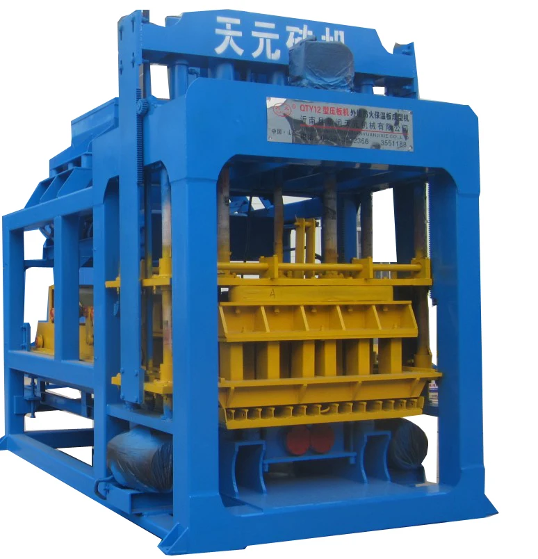 2018 German technology QT12 15 used block machine for sale made in China