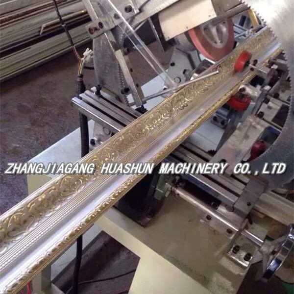 Hot foil stamping machine for photo frame picture frame moulding