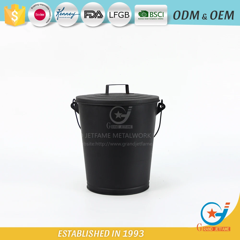 fireplace ash holder firewood storage bucket
