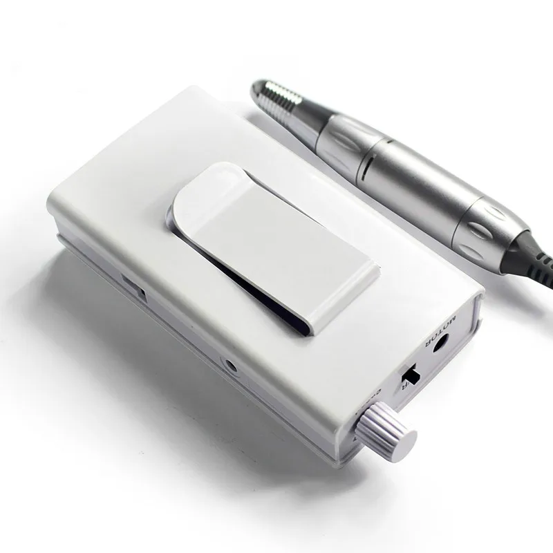 Manicure Pedicure Strong Rechargeable Cordless Portable 30000 RPM Nail Art Drill Machine