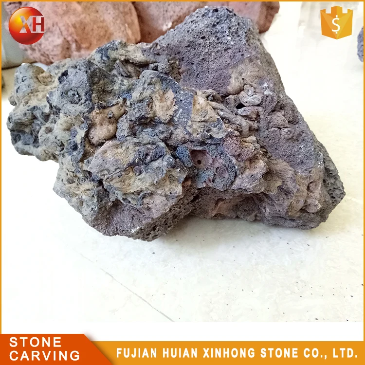 Super Nice Natural Black Large Lava Rocks Volcanic Rocks Stone For Garden Landscaping Decoration And Aquarium