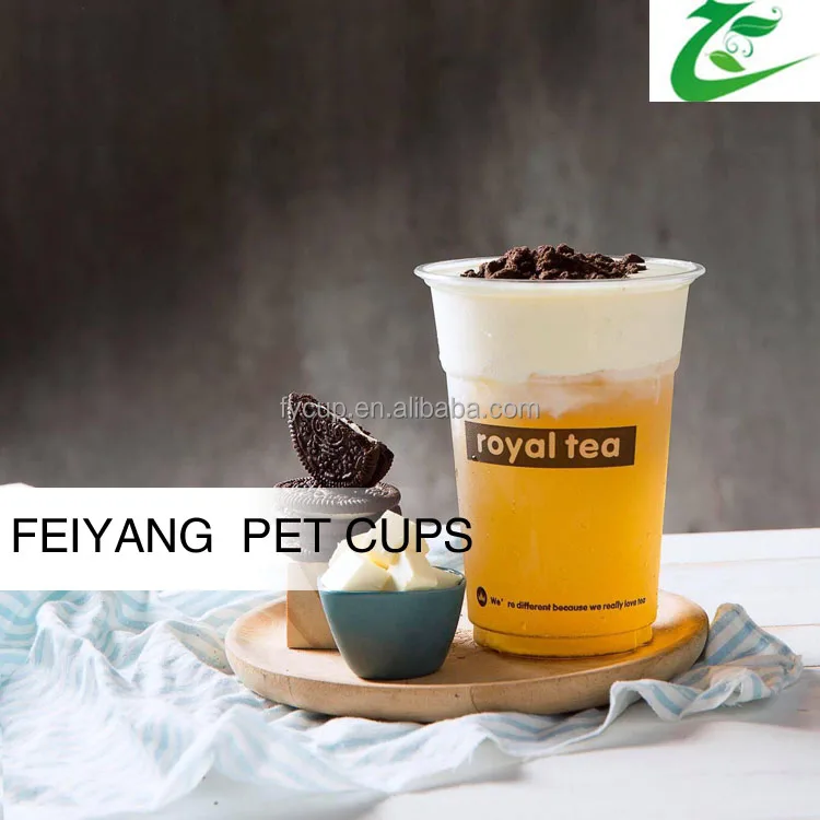 disposable clear plastic snack cup with lid, icecream cone milkshake pudding tumbler mug glass multi-functional container