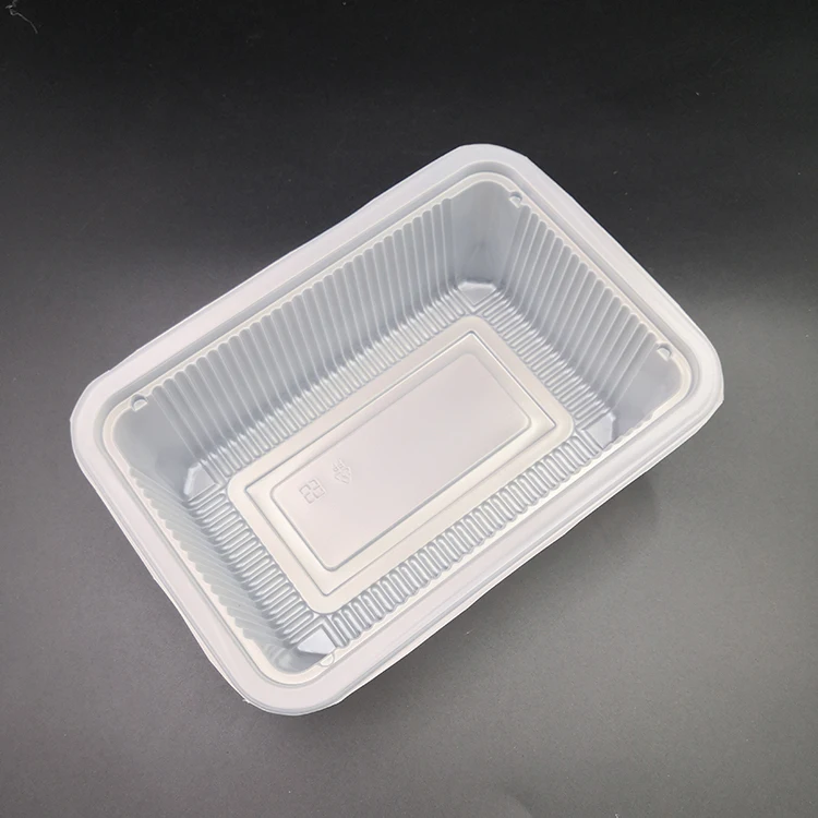 Custom Disposable Plastic Packaging Frozen Tofu Fruit Bread Food Packing Tray