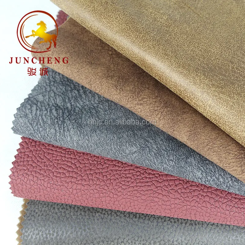 Jiaxing sofa fabric factory 100% Polyester bronzing fabric for sofa and wall upholstery