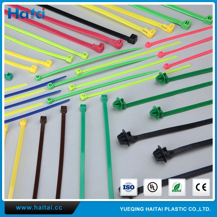 Haitai Новый Стиль Жизни Нейлоновые Кабельные Стяжки/Тяжелых Zip Связей С Заводской Цене