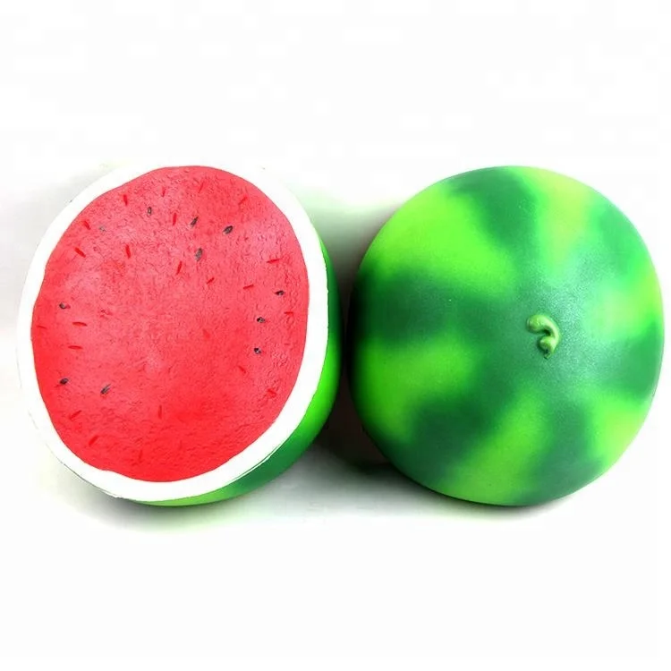 Super soft slow rising squishy toys jumbo watermelon squishy toy