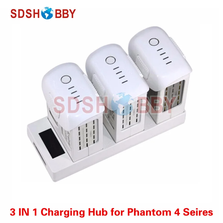 Parallel Battery Charging Center Charging Board with LED Digital Indicator for DJI Phantom 4/Advanced/pro/+ V2.0