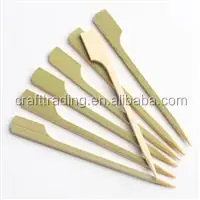 Wholesale price fruit pick skewers stick eco friendly disposable bamboo golf skewer