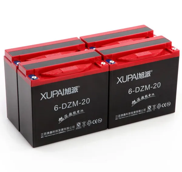 XUPAI 12v 20ah 6-DZM-20 GEL AGM EV Battery for India market