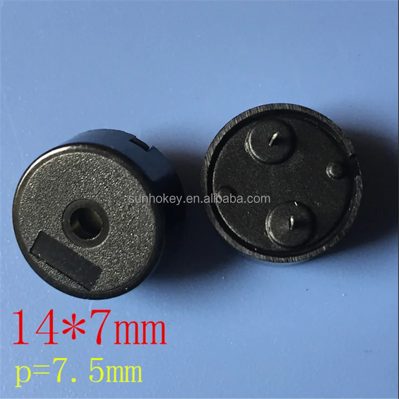 1407 piezo passive buzzer for family appliance control board 14*7mm electroacoustic device loudspeaker