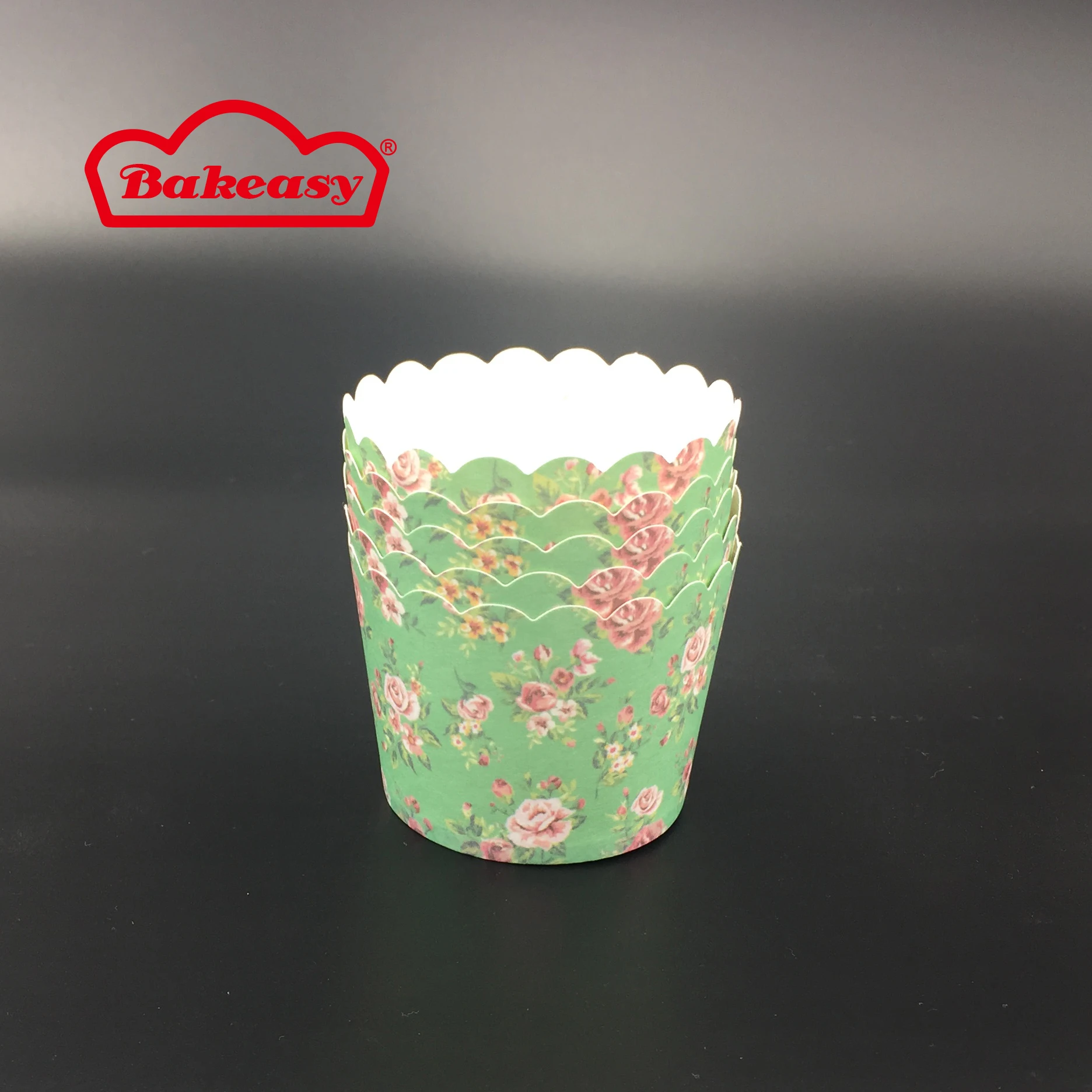 High quality Muffin baking tools cupcake container with sweden raw paper