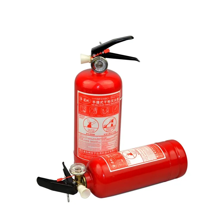 Dry powder  portable 1kg  certified fire extinguisher