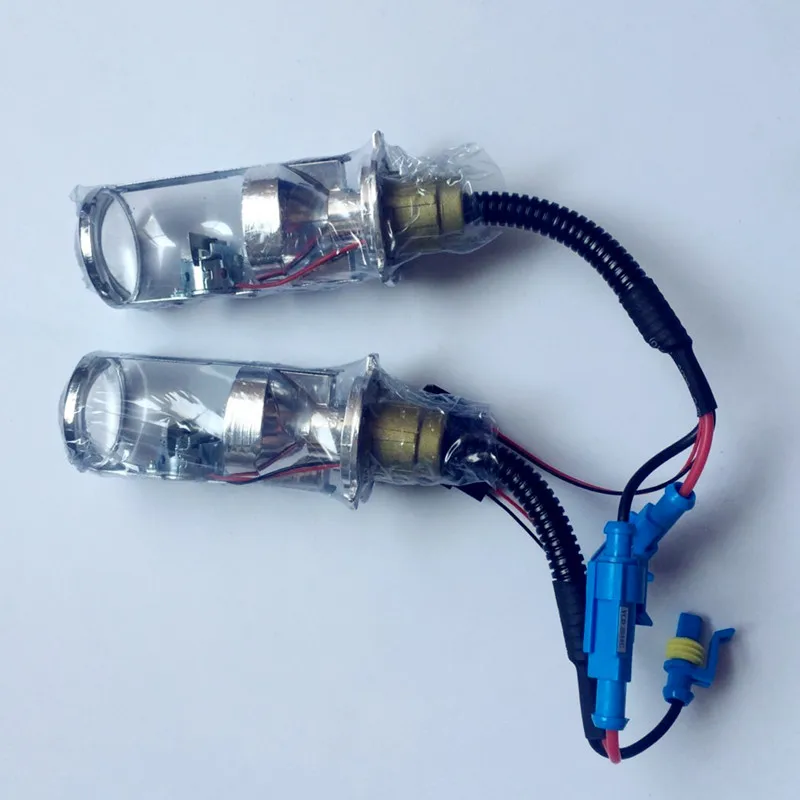 wholesale price high power 12v 55w h4 bi-xenon mini projector lens