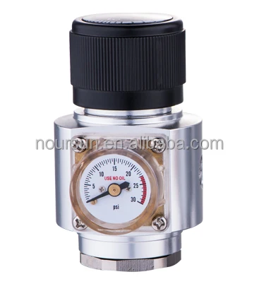 
stainless steel gas regulator/aluminum mini co2 regulator/Brass regulator with different inlet port 