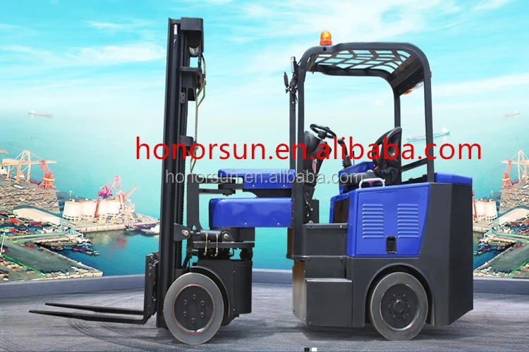 Очень узкий проход сочлененный погрузчик 2ton грузоподъемность, 6-9 м высота подъема