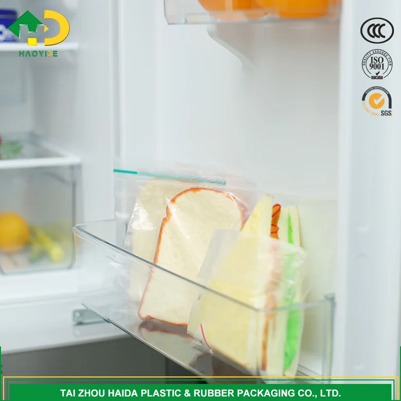 
Different sizes LDPE Sandwich bread bags 