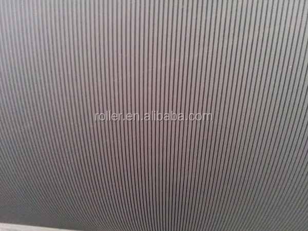 Рифленая ролик используется для бумагоделательной машины