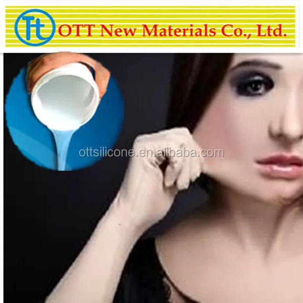 Medical Grade Life Casting Silicone Rubber for Body Making Silicone Mask
