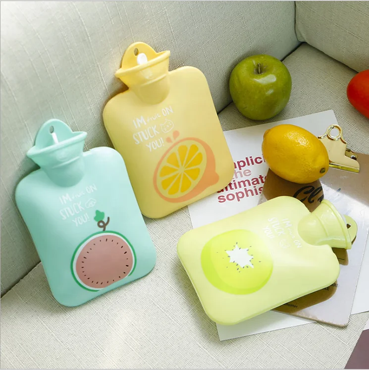 Hot Selling winter use warming rubber hot warm water bag Customize logo