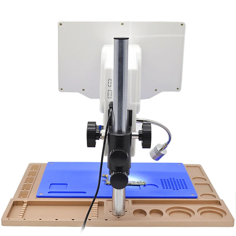 Support SD card HD 10.6 inch LCD Digital Microscope for PCB Motherboard repair