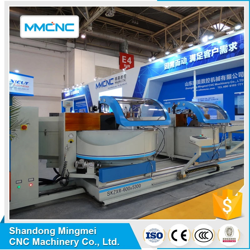 Aluminum Profile Big Double Head Cutting Saw with 600 Saw Blade