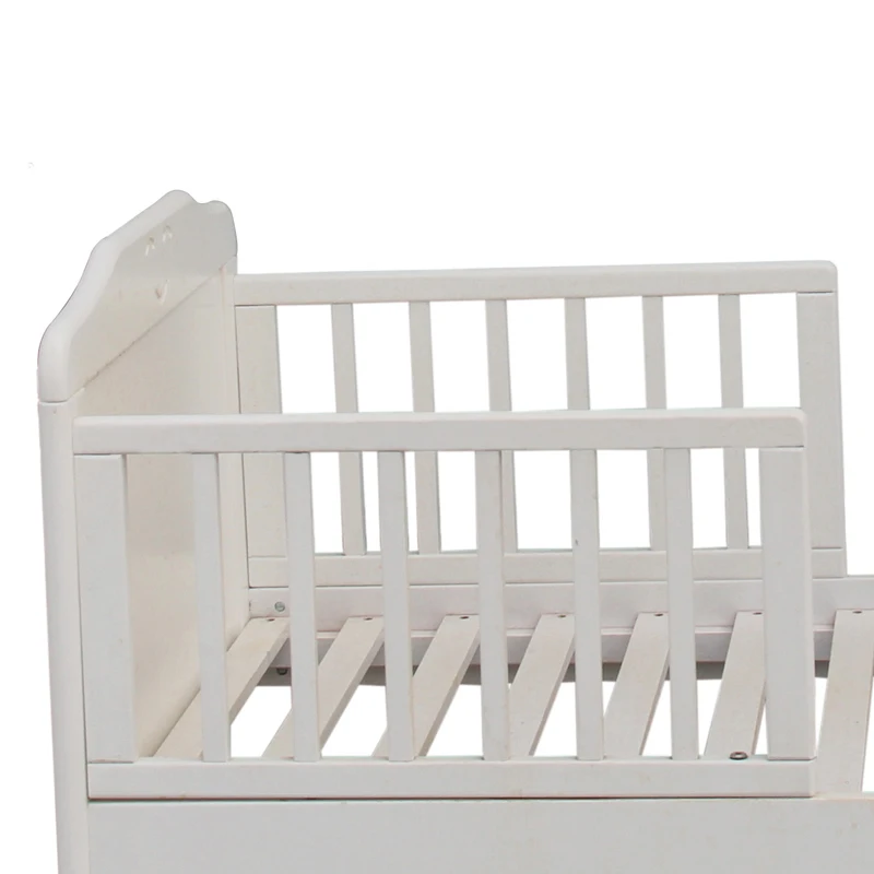 
high quality pine wood standard size cheap girl baby toddler bed 